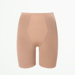 ZARA SHAPEWEAR SHORTS NUDE SHEER
